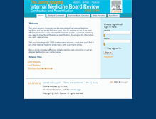 Tablet Screenshot of hopkinsmedicinereview.com